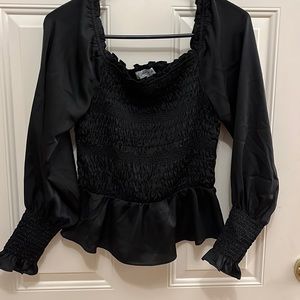 Long sleeve blouse
